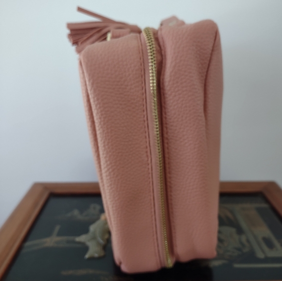 Tartan + Twine Mauve Pink Cosmetic Bag - Picture 3 of 15